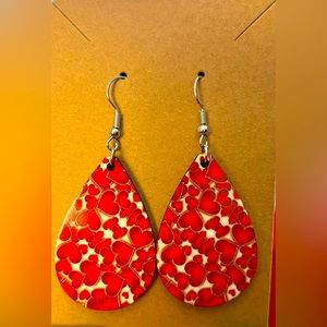 Valentine’s Day earrings